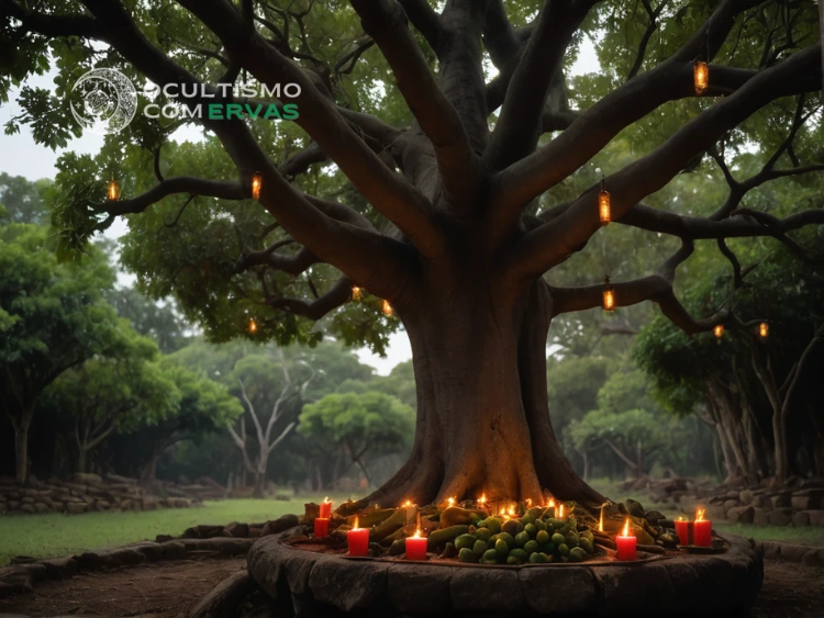 Rituais de Quimbanda com Figueira